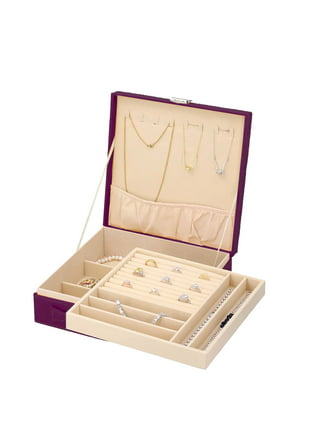 Velvet Jewelry Organizer for Earring&Rings StorageBlue, Adult Unisex, Size: Small