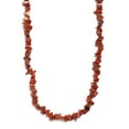 thumbnail image 1 of Shop LC Red Jasper 925 Sterling Silver Chips Necklace for Women Jewelry Size 20" Ct 164 Birthday Mothers Day Gifts for Mom, 1 of 9