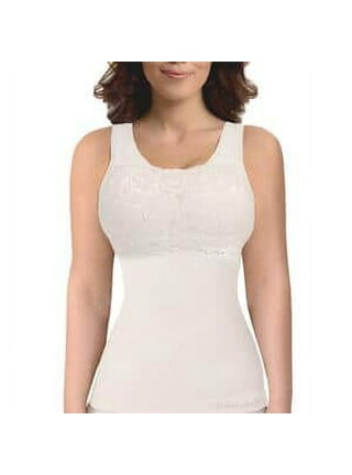 Shop LC SANKOM Patented Set of 2 Classic Shaping Camisole Body Shaper  Posture Corrector Shapewear with Lace Bra Black Beige M/L Birthday Gifts 