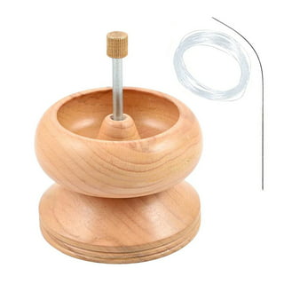 Tilhumt Bead Spinner for Jewelry Making, Effortless Rotating Wooden  Bracelet Spinner with 2 Big Eye Beading Needles and 3000 Seed Beads for  Making Seed Clay Beads Waist, Bracelets, Necklace : : Home