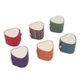 thumbnail image 1 of Shop LC Set of 6 Home Room Decor Multi Color Heart Bamboo Birdal Set Box Birthday Gifts, 1 of 7