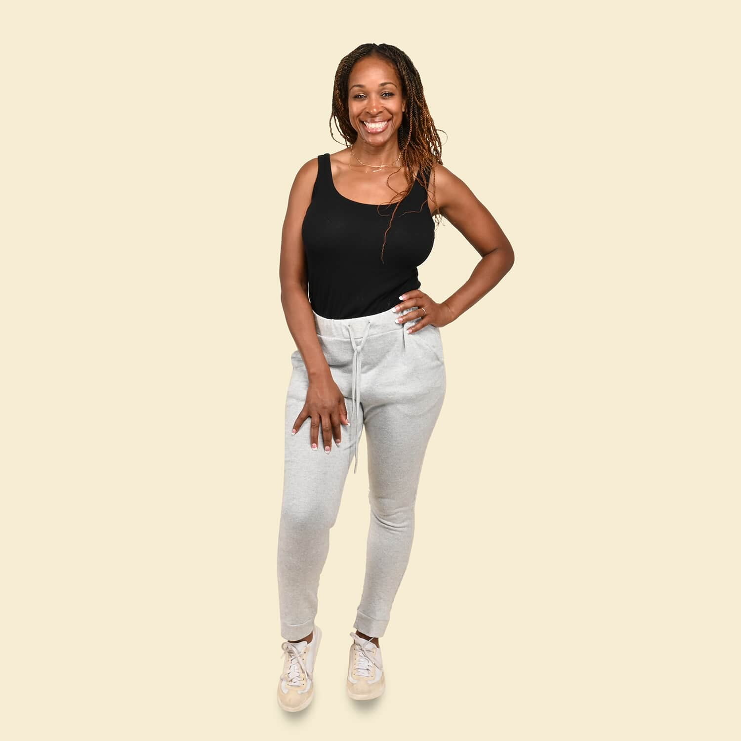 Polyester and elastane 2025 joggers