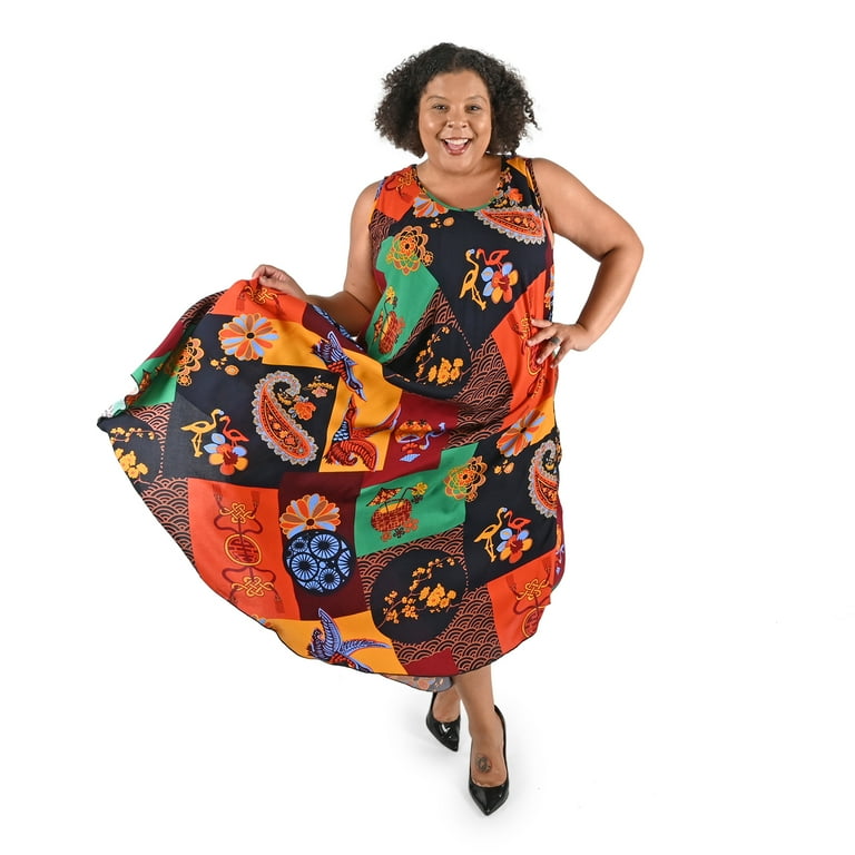 Umbrella print dress online