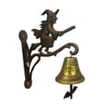 thumbnail image 1 of Shop Owner'S Doorbell, Exquisite Office/Shop Entrance/Porch Doorbell, Retro Doorbell/Restaurant Bell, Retro Home Wall-Mounted Decorative Bell, Witch Style, 5.51*7.28 Inches., 1 of 6