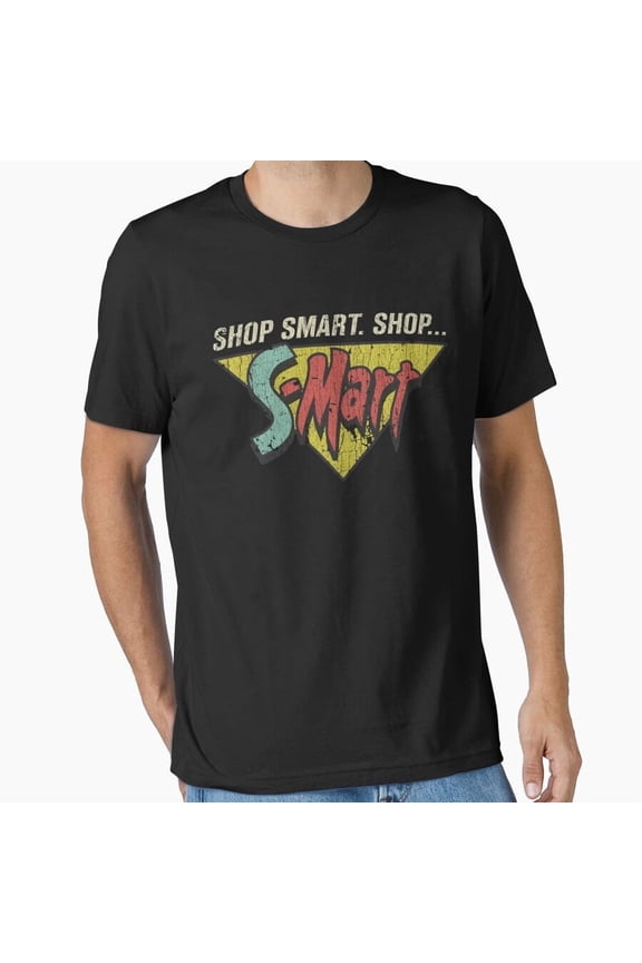 Shop Smart Shop S-Mart Funny Horror Movie Quote Graphic H4477 Unisex T-Shirt, Up to 5XL Available