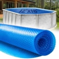 thumbnail image 1 of Shop Square 12' x 24' Oval Solar Pool Cover, 8 mil, for Inground and Above Ground Pools, Blue, 1 of 7