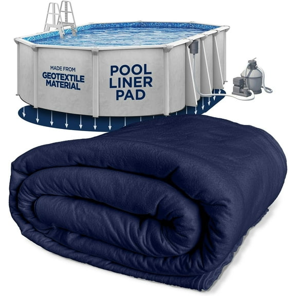 Shop Square 12x24-Foot Oval Pool Liner Pad for Above Ground Pools