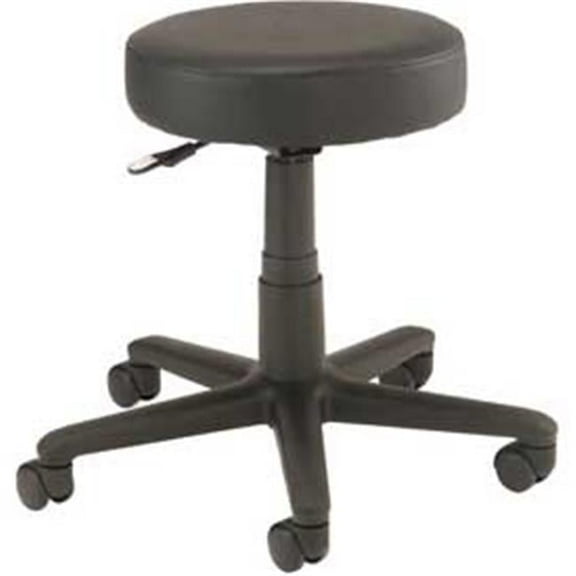 Shop Stool - Vinyl - Black