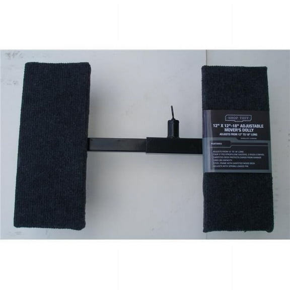 Manufacturer Varies Adjustable Dolly,Black,12" Platform L STF-1218MDAM