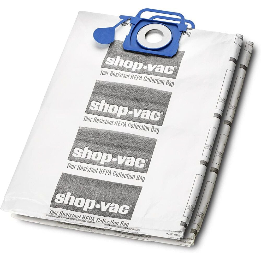 Shop-Vac 12-20 Gallon White HEPA Wet/Dry Vac Bags
