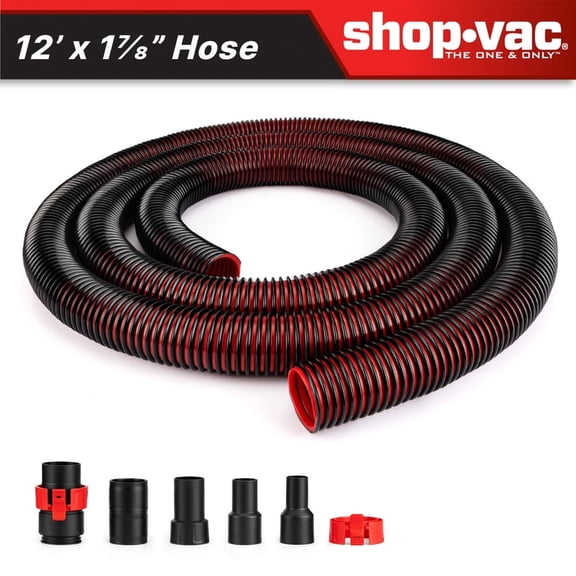 Shop-Vac 12' x 1-7/8" Premium Universal Wet Dry Vac Hose