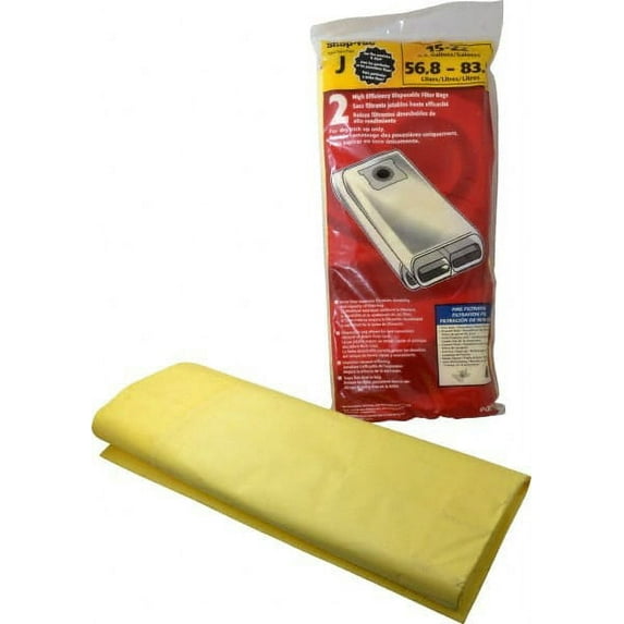 Shop-Vac 15-22 Gal Paper Filter Bag For Shop-Vac Vacuums