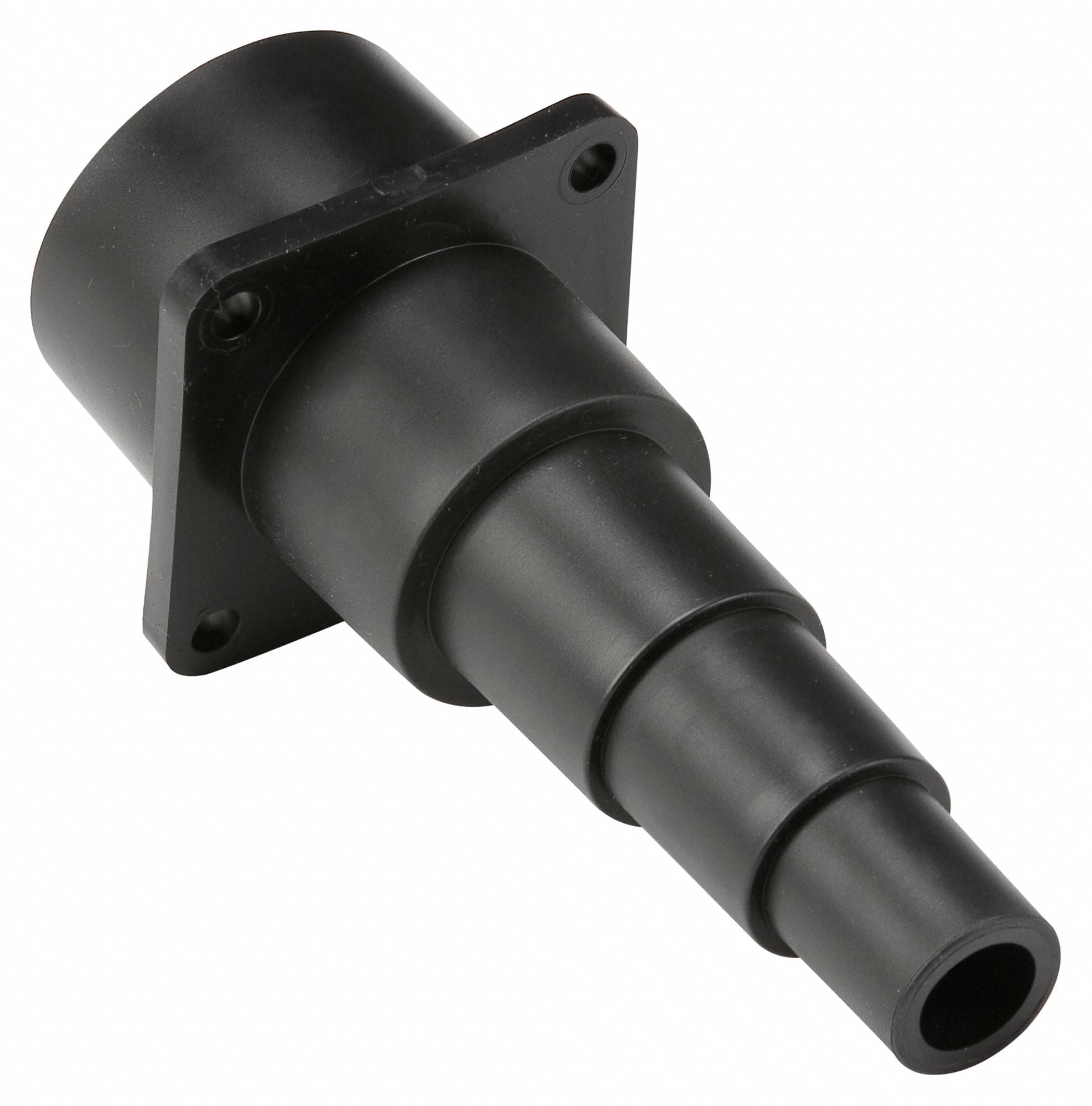 Universal Black Polypropylene Shop Vacuum Adapter