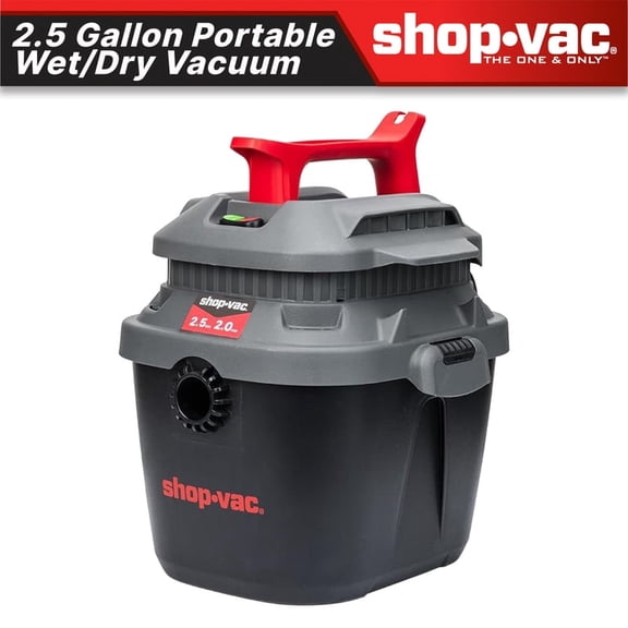 Shop-Vac 2.5G 2.0HP Square Wet Dry Vac