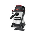 ShopVac 6 Gallon 4.5 Peak HP Stainless Steel Wet/Dry Vacuum and 2