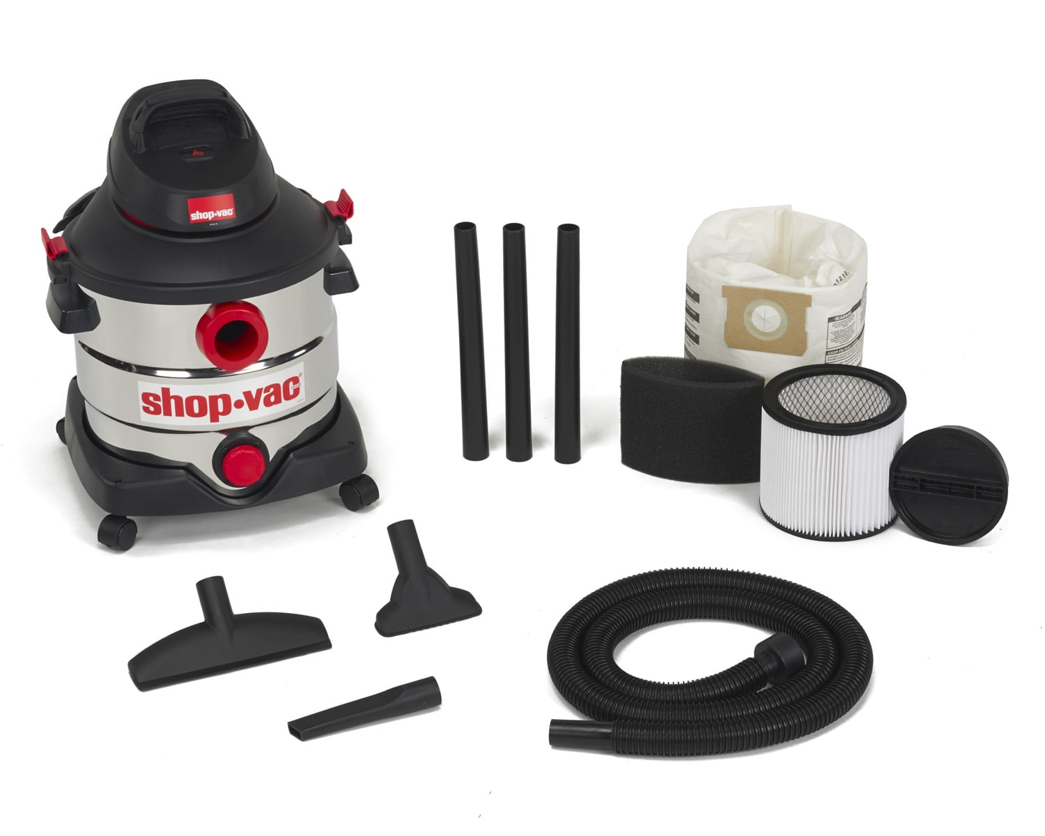 Shop Vac 6' x 1 1/4 Vacuum Hose with Hose End #88-1120-04 – Vacuum Direct