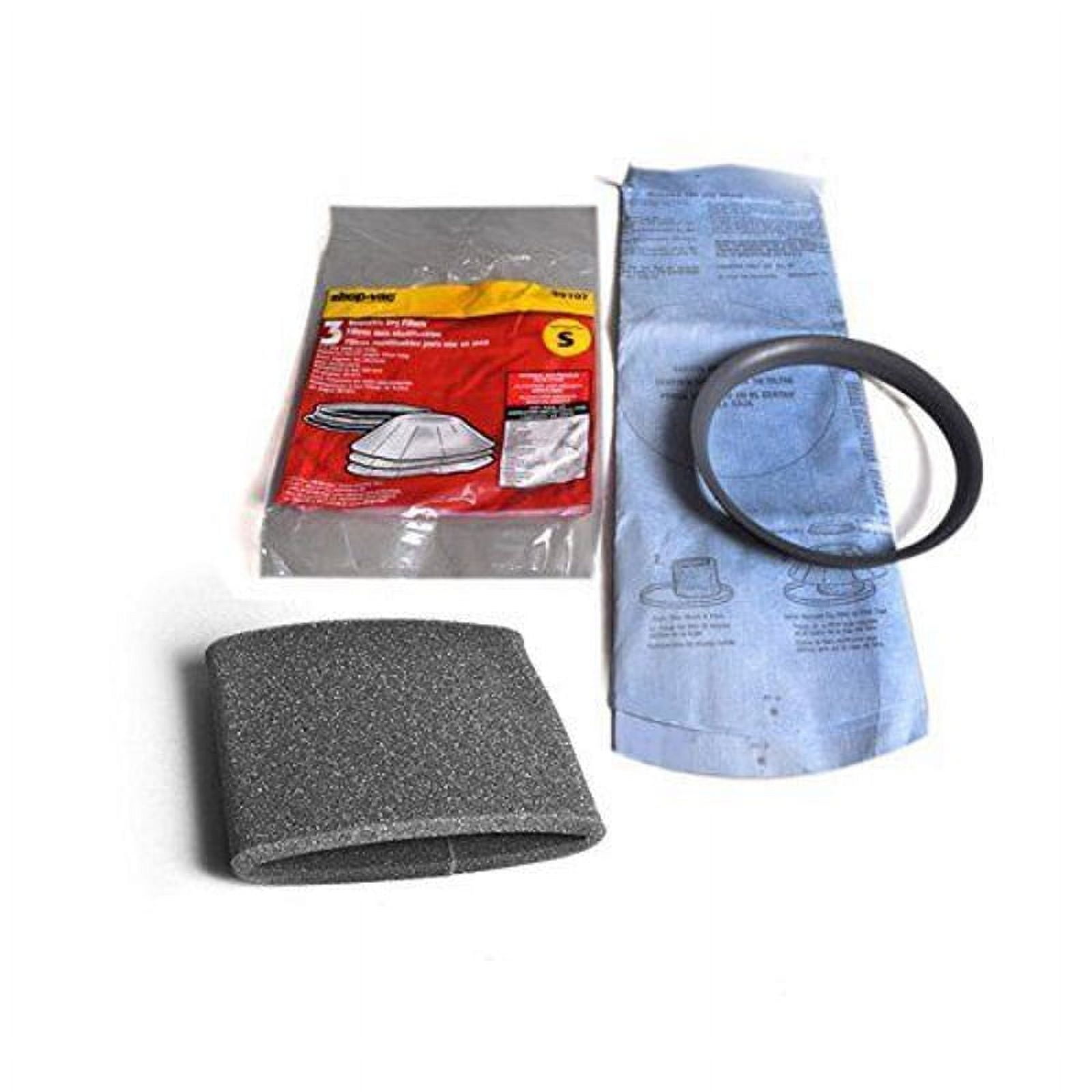 Shop-Vac 90107 Paper Disc Filter Reusable for Most Shop-Vac