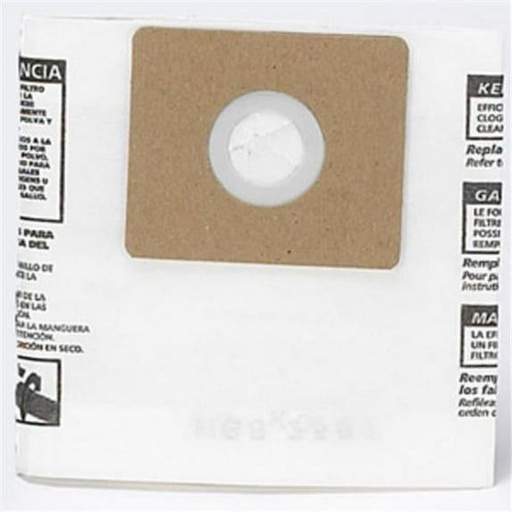 Shop-Vac 9066733 1.5 gal All Around Collection Bag - 5 per Case