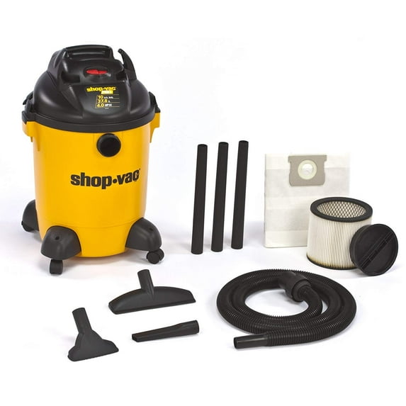 Shop-Vac 9651000 4.0-Peak HP Pro Series Wet or Dry Vacuum, 10-Gallon