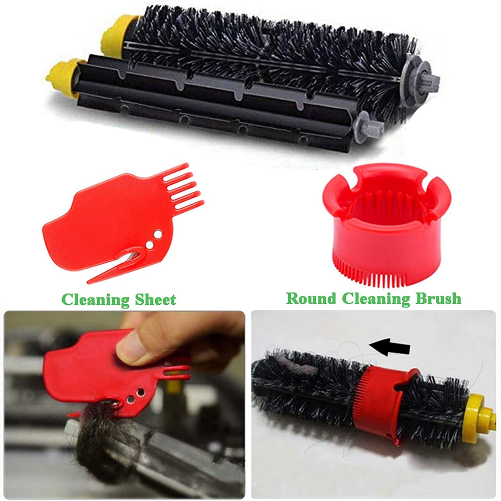 Shop Vac Adapter 2 1/2 to 1 1/2 Dryer Vent Cleaning Brush Attachment