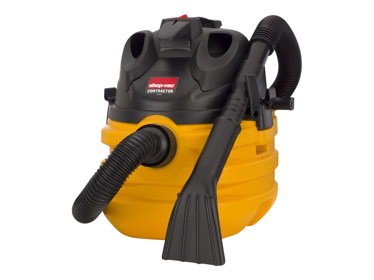 Shop-Vac, SHO5870210, 5 Gallon 6.0 Peak HP Contractor Portable Wet Dry Vac, Yellow,Black