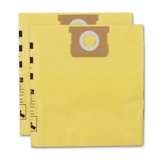 Shop Vac Type I - Shop-Vac 10-14 Gallon* High Efficiency Disposable Filter Bags (2 pack)