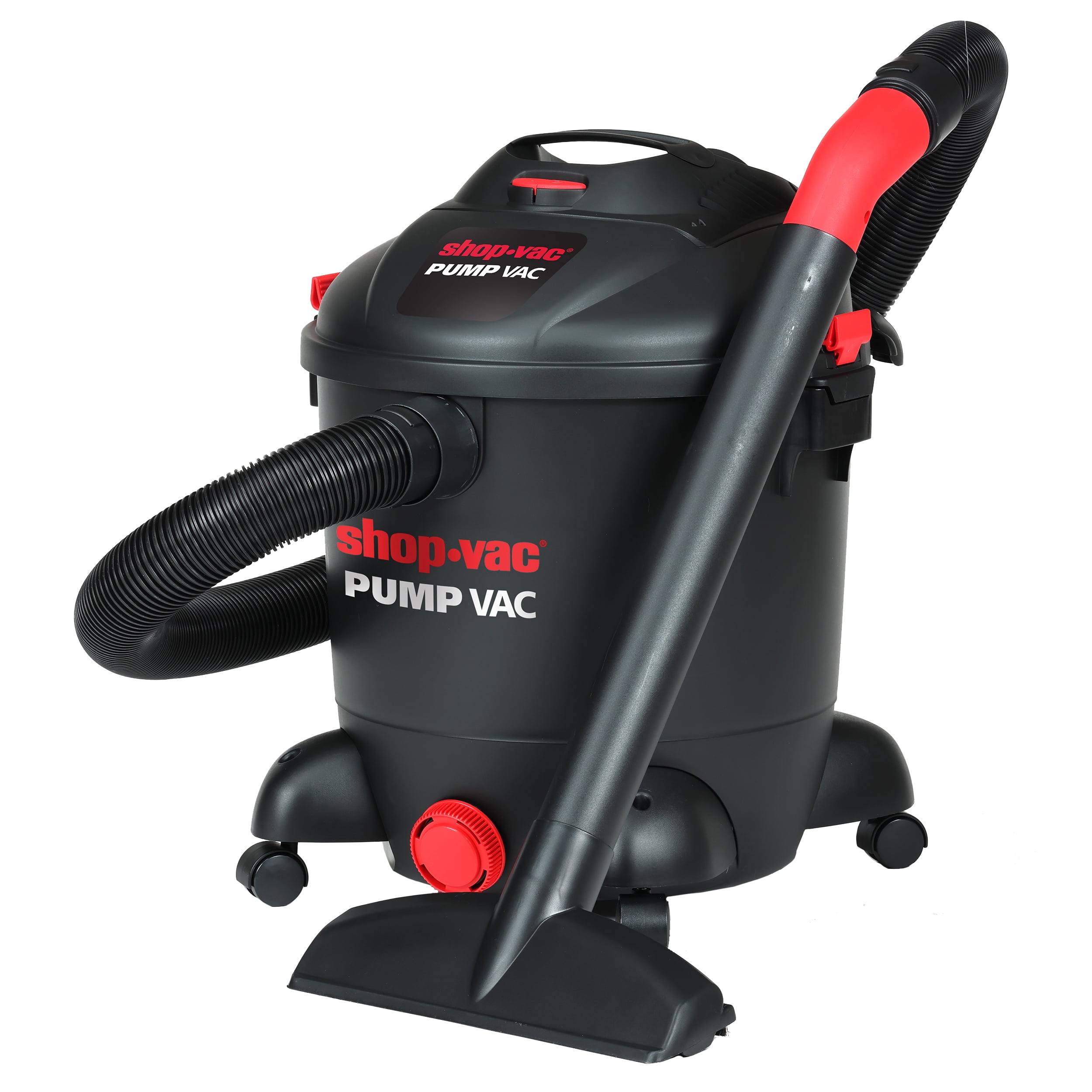 Black 12 Gallon Portable Commercial Canister Vacuum