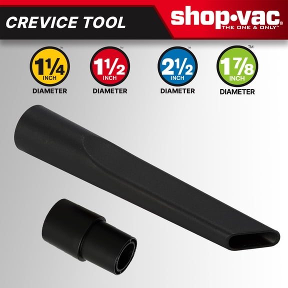 Shop-Vac Universal 1-7/8" Crevice Tool (w/Adapter)