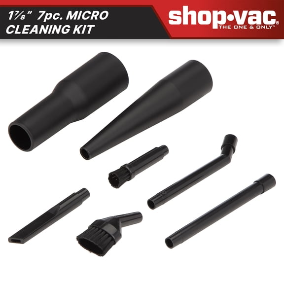 Shop-Vac Universal 7pc Micro Cleaning Kit (w/Adapter)