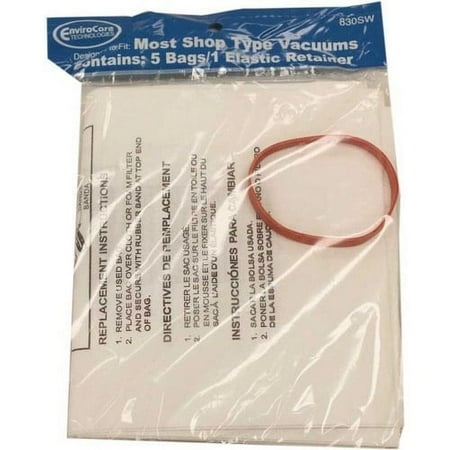 Shop Vac Wet & Dry 2.5 Gallon Filter Bags 5 Pk Part 830SW price history and forecast - Shop-Vac 830SW