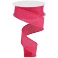 thumbnail image 1 of 1.5" Royal Burlap Ribbon: Hot Pink (10 Yards), 1 of 3