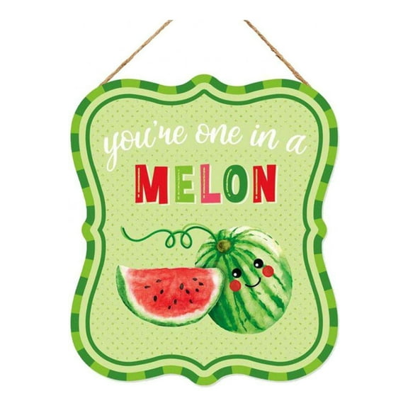 Shop our 11" Wooden Sign: One In A Melon