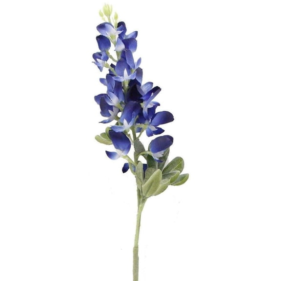 18in Blue Bonnet Spray Stem