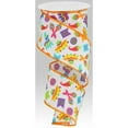 thumbnail image 1 of 2.5" Fiesta Ribbon: White (10 Yards), 1 of 3