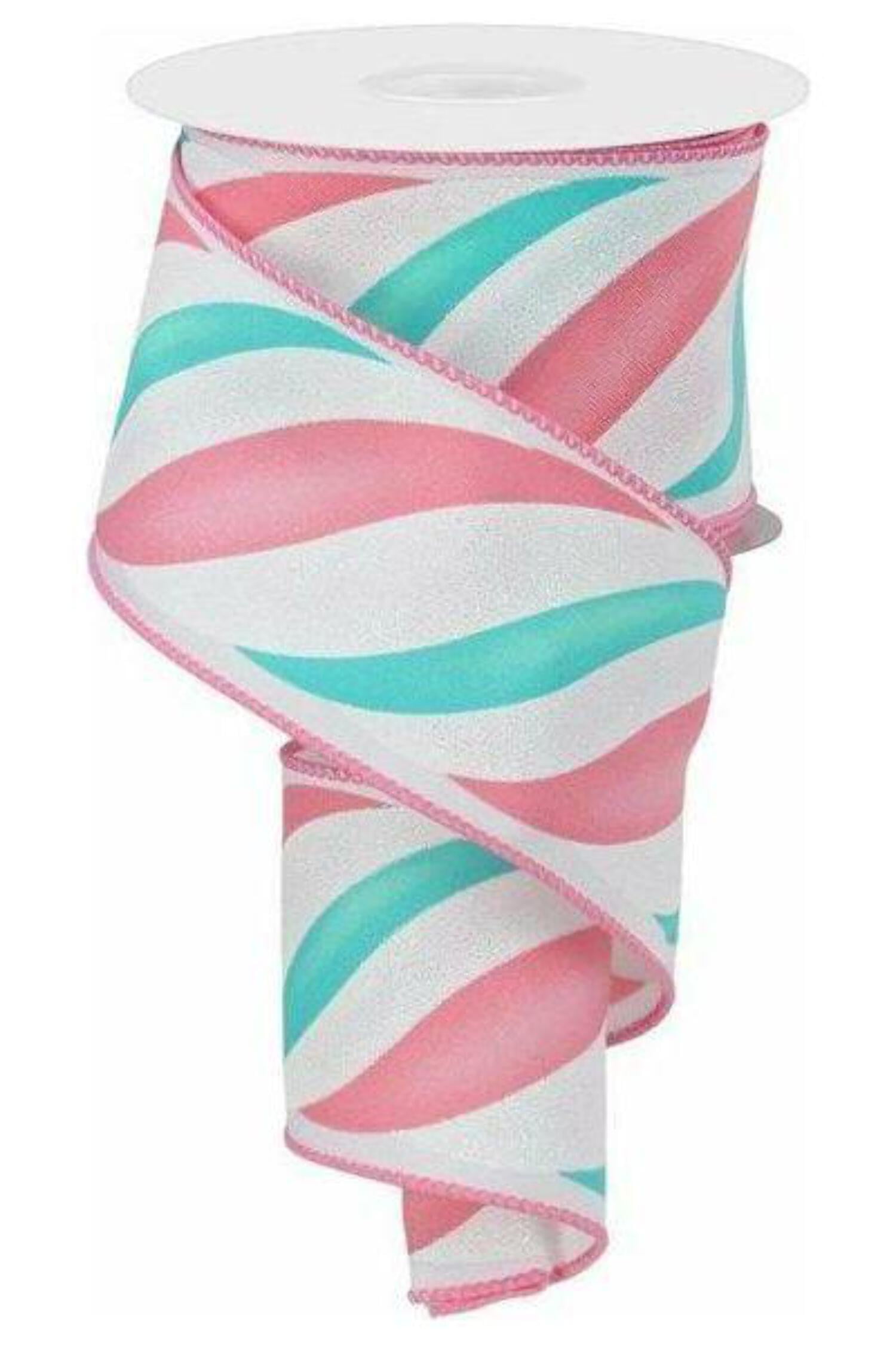 Pink Swirl Ribbons Shop our 2.5