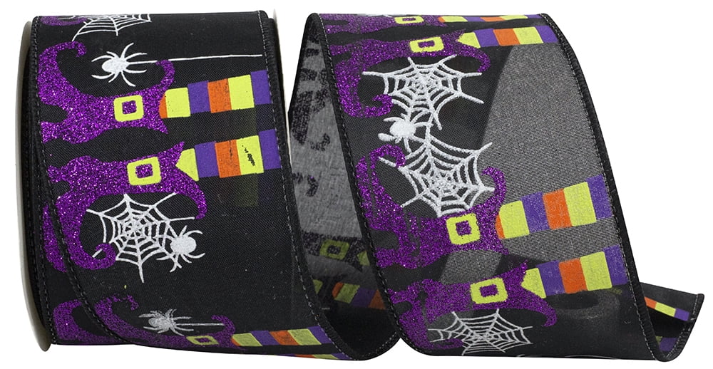 Reliant Ribbon - 94200W-031-40F, Ribbon, Black, 2-1/2 Inch, 10 Yards