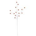 thumbnail image 1 of 23" Wood Bead Sports Ball Spray: Basketball, 1 of 4