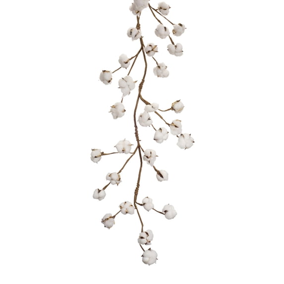 Cotton Garland (Set of 2) 5.5'L Polyester