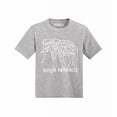 thumbnail image 1 of Shop4Ever Autism Awareness Elephant  Toddler's Cotton T-Shirt 3T Heather Grey, 1 of 6