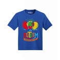thumbnail image 1 of Shop4Ever Autism Awareness with Balloons Toddler Cotton Toddler's Cotton T-Shirt 2T Royal Blue, 1 of 6