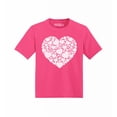 thumbnail image 1 of Shop4Ever Heart Cloud Toddler's Cotton T-Shirt 3T Hot Pink, 1 of 6