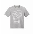 thumbnail image 1 of Shop4Ever Inspiring Black Leaders Fist Toddler's Cotton T-Shirt 3T Heather Grey, 1 of 6