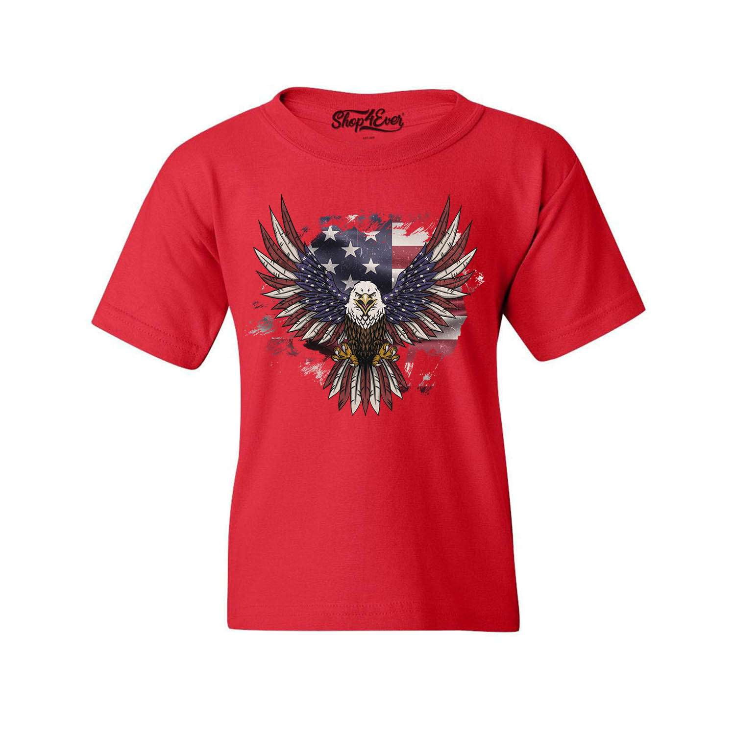 Haliaeetus Leucocephalus - American Bald Eagle - Kids Shirt