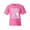 thumbnail image 1 of Shop4Ever Kids Dreamer Change The World Quote Harriet Tubman Graphic Child's Youth T-Shirt Medium Azalea Pink, 1 of 4