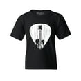 thumbnail image 1 of Shop4Ever Kids Electric Guitar Pick Musician Graphic Child's Youth T-Shirt X-Large Black, 1 of 4