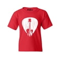 thumbnail image 1 of Shop4Ever Kids Electric Guitar Pick Musician Graphic Child's Youth T-Shirt X-Large Red, 1 of 4