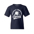 thumbnail image 1 of Shop4Ever Kids Fantasy Football Legend Graphic Child's Youth T-Shirt Large Navy Blue, 1 of 4