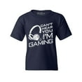 thumbnail image 1 of Shop4Ever Kids I Can't Hear You I'm Gaming Graphic Child's Youth T-Shirt Medium Navy Blue, 1 of 4