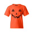 thumbnail image 1 of Shop4Ever Kids Jack O' Lantern Halloween Pumpkin Costume Graphic Child's Youth T-Shirt Small Orange, 1 of 4