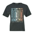 thumbnail image 1 of Shop4Ever Kids Jesus The Way The Life The Truth Graphic Child's Youth T-Shirt Medium Dark Heather, 1 of 4